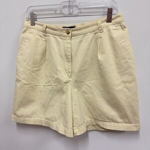 Vintage Lauren Ralph Lauren yellow 90's Chino Shorts size 10